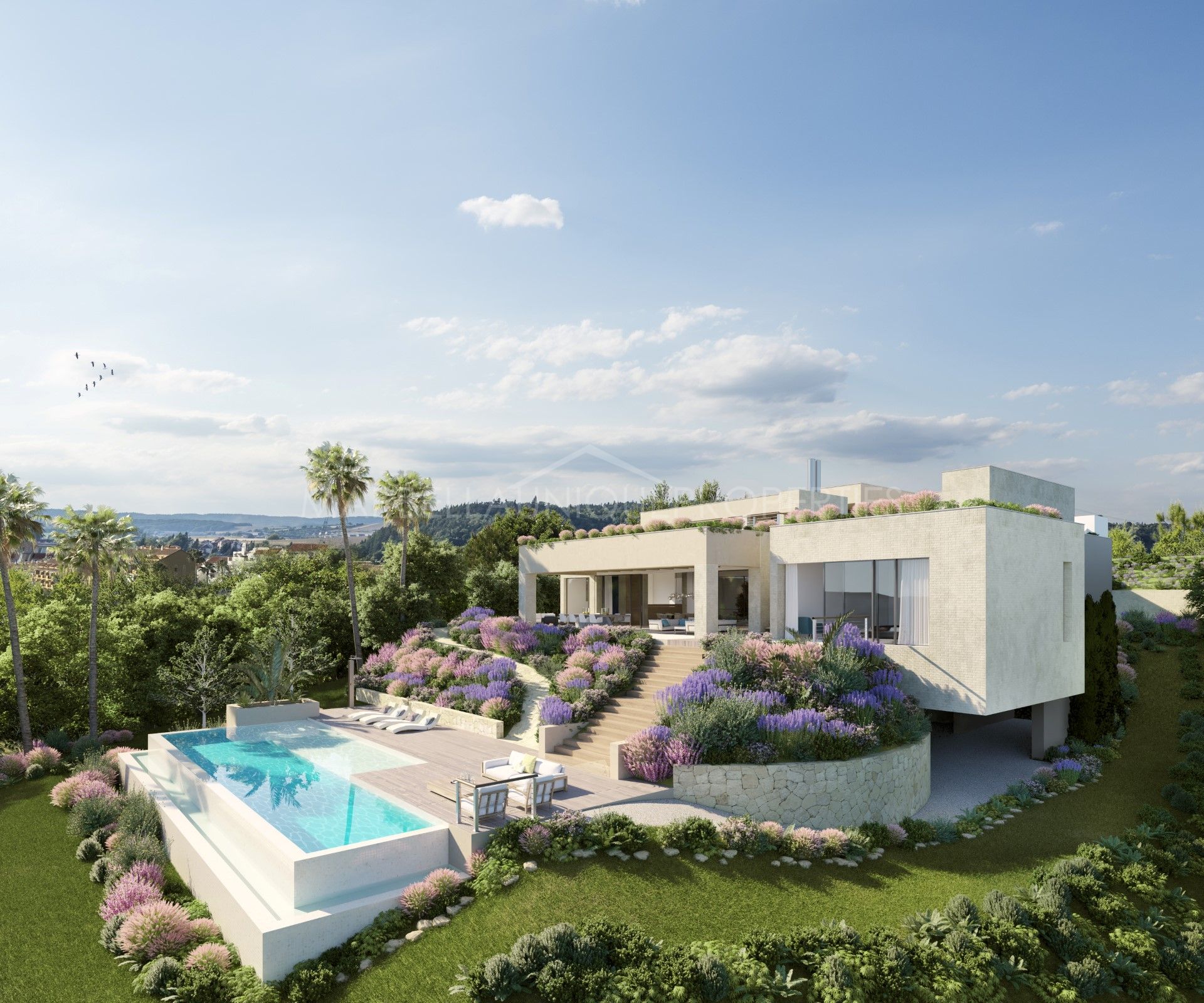 Asombrosa villa de cinco dormitorios a la venta en Los Flamingos Golf